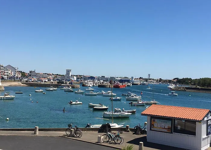 公寓 Vue Panoramique Port Et Ocean 圣吉尔-克鲁瓦德维