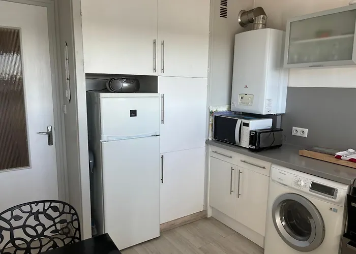 Vue Panoramique Port Et Ocean