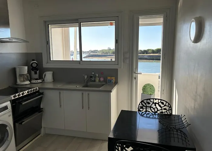 Vue Panoramique Port Et Ocean 公寓 圣吉尔-克鲁瓦德维